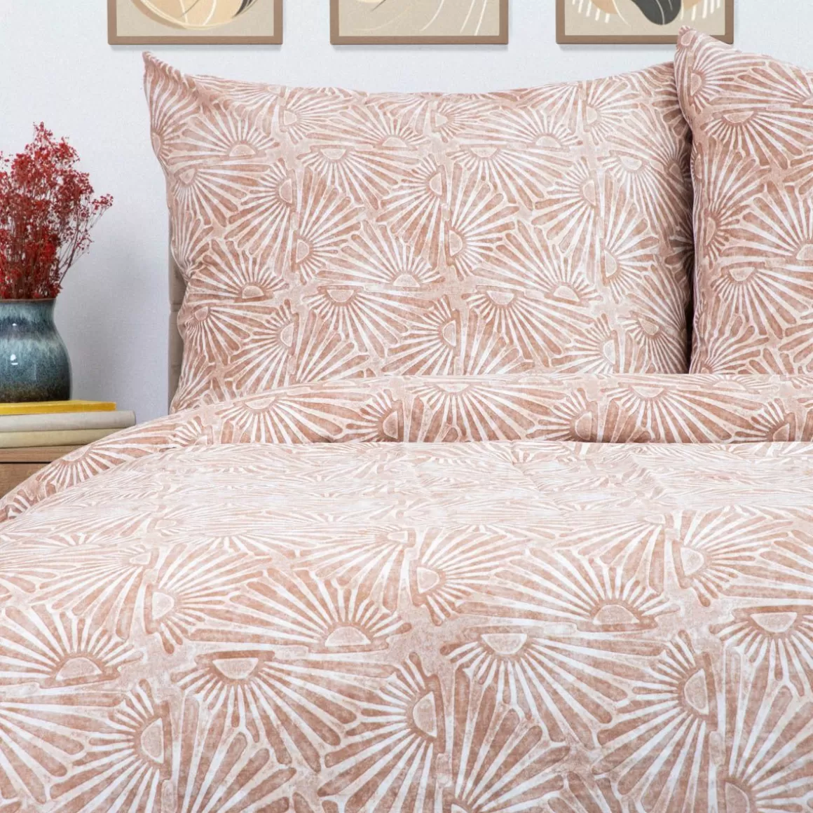 HOMLA Pościel Mirtha Bawelniana Wzor 140X200 Cm + 1*70X80 Cm