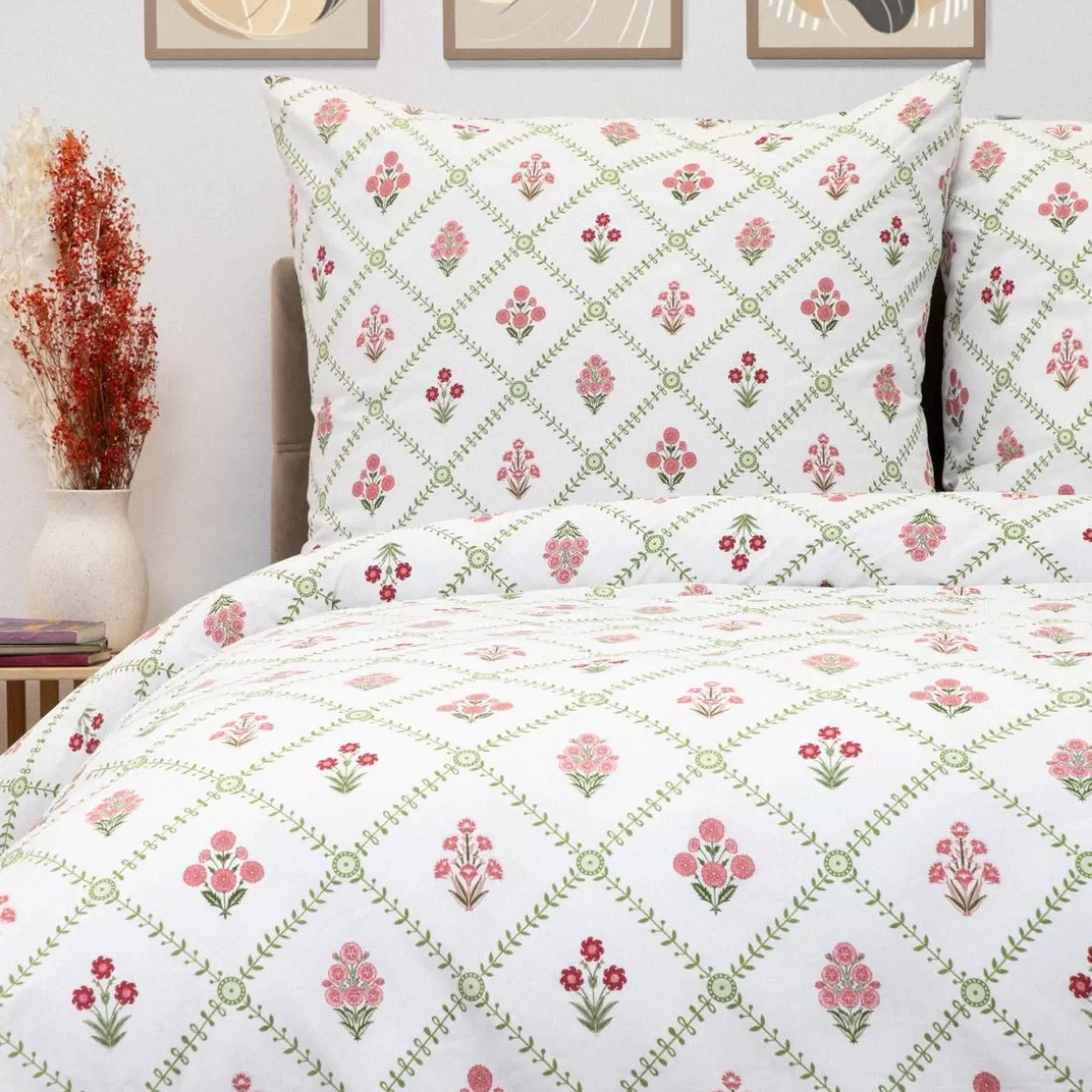 HOMLA Pościel Narine Z Mikrofibry Wzor 200X220 Cm