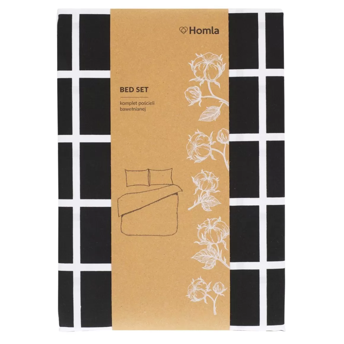 pociel_reyes_bawelniana_dwustonna_czarnobiala_x_cm_5.webp HOMLA Pościel Reyes Bawelniana Dwustonna Czarno-Biala 220X200 Cm