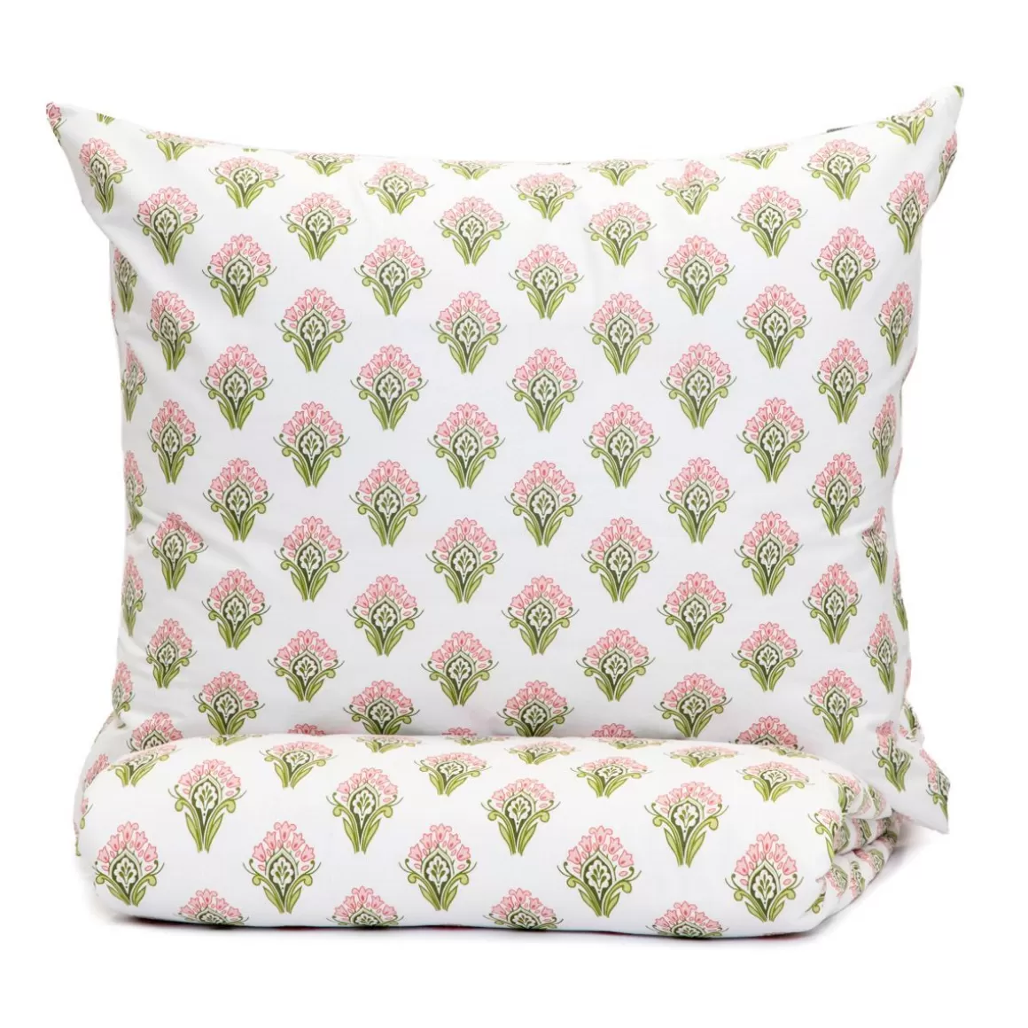 HOMLA Pościel Timothe Bawelniana W Rozowy Wzor 160X200 Cm