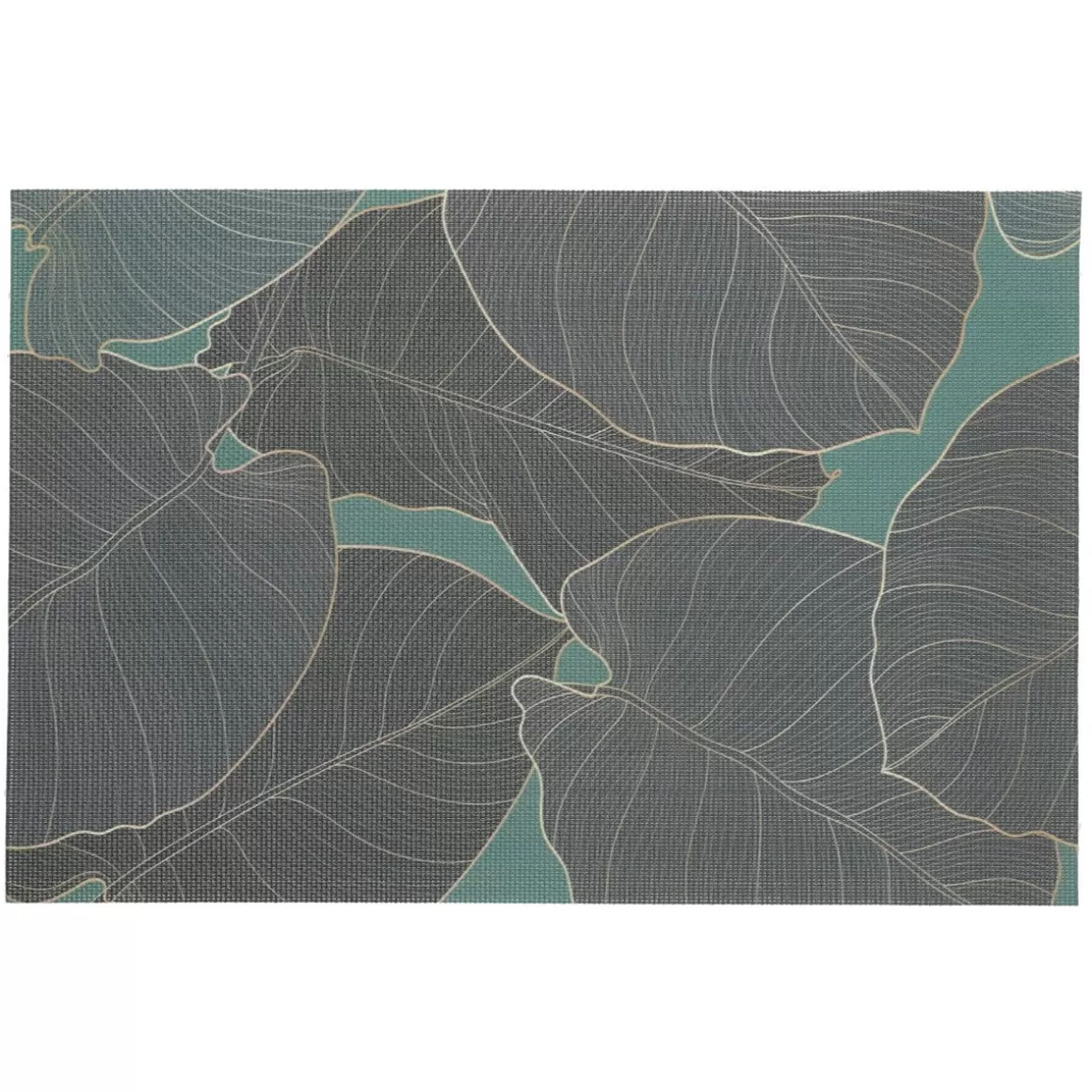 HOMLA Podkladka Do Jadalni Gallo W Liscie Zielona 30X45 Cm