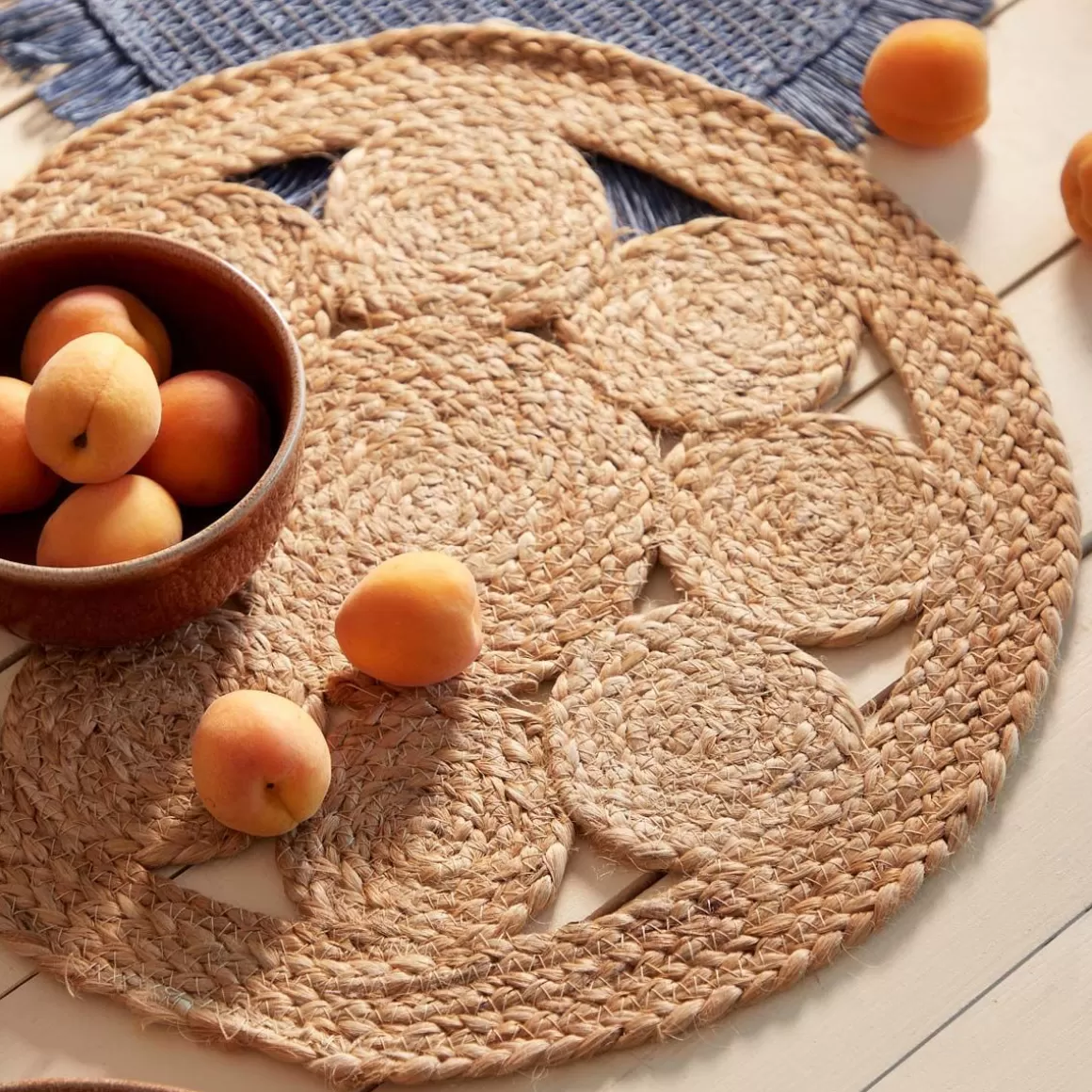 HOMLA Podkladka Rea Jutowa Azurowa 38 Cm