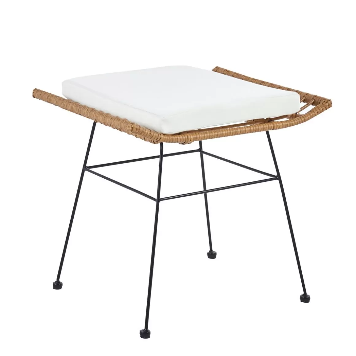 HOMLA PodNożek Jardin Pleciony 60X50X48 Cm