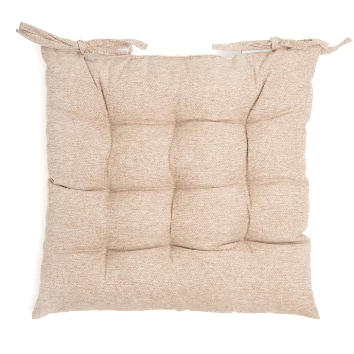 HOMLA Poduszka Na Krzeslo Asam Bezowa Pikowana 40X40