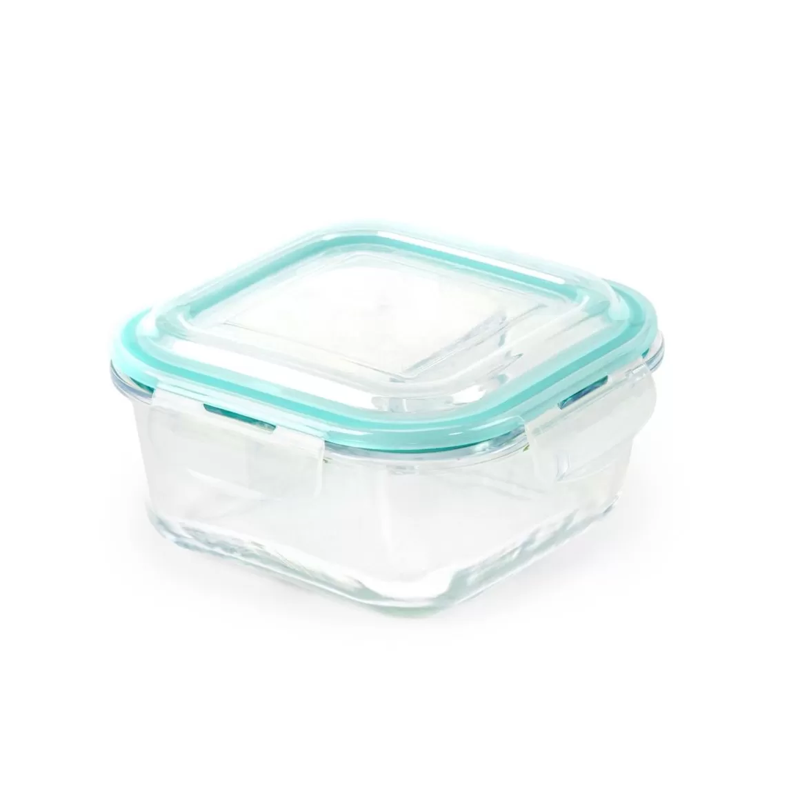 HOMLA Pojemnik Lennon Turkus Szklany 0,3L