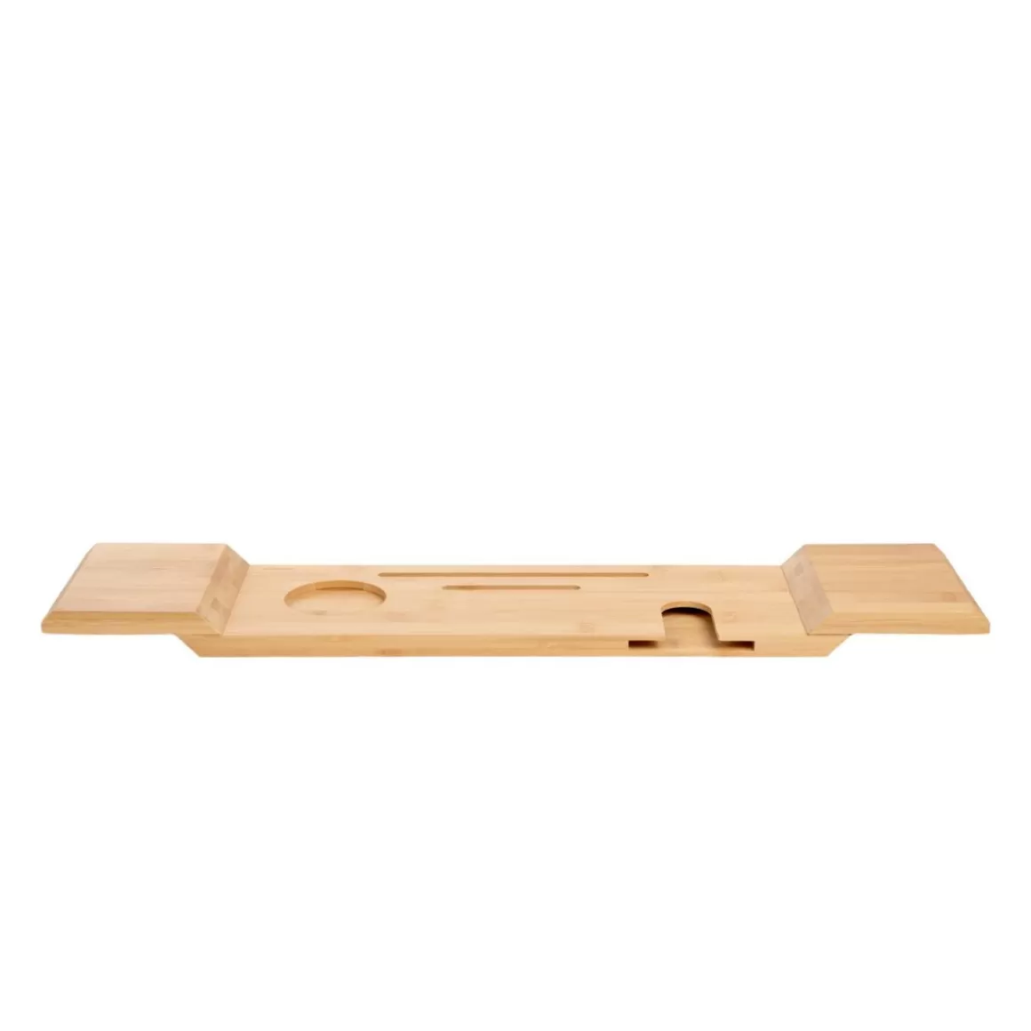 HOMLA Polka Na Wanne Kona Drewniana Naturalna 70X16X4 Cm