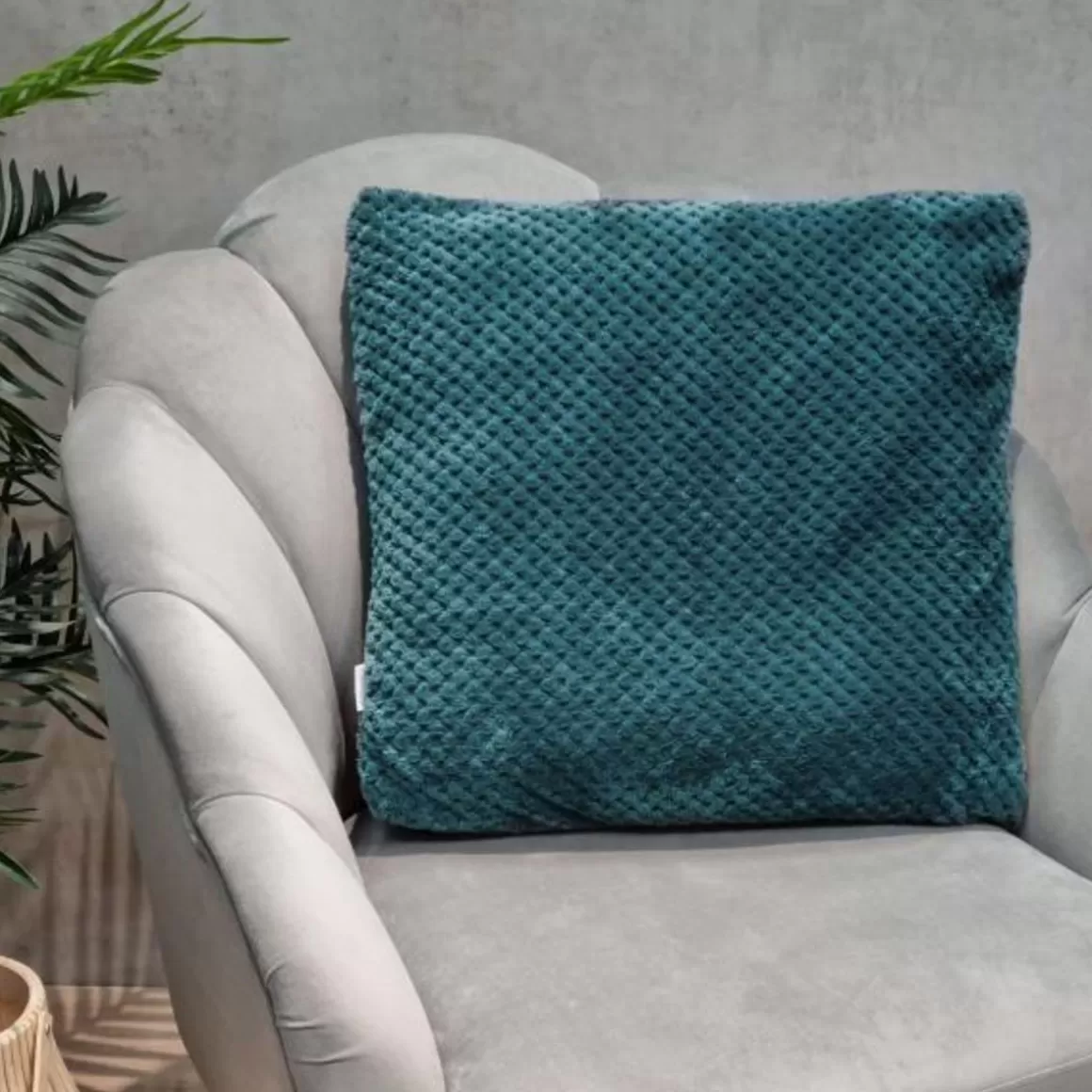 HOMLA Poszewka Noah Ziarnka Ryzu Zielona 45X45