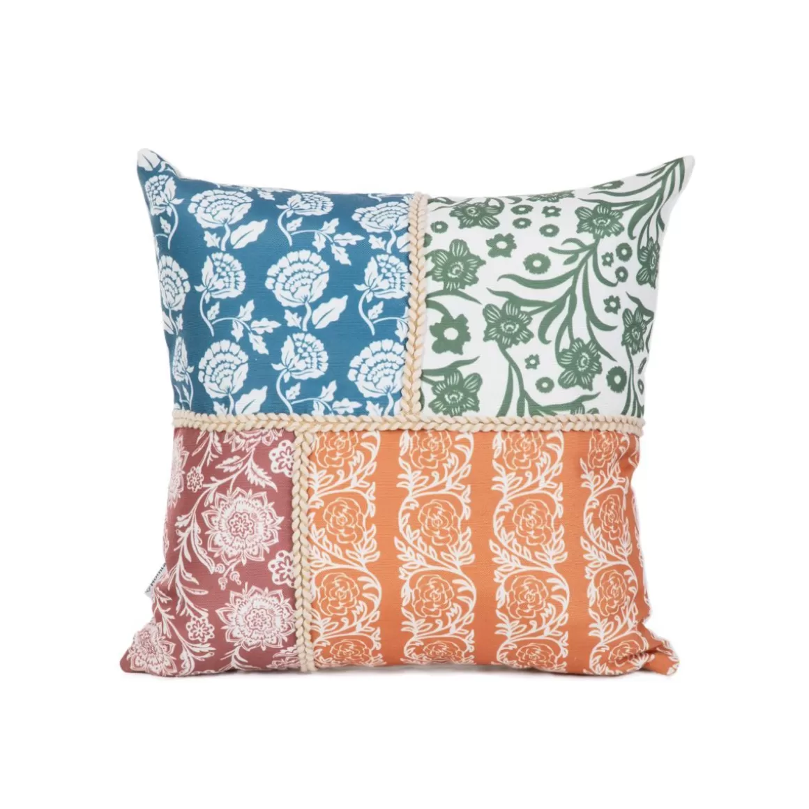 HOMLA Poszewka Sagri Wielokolorowa Z Motywem Kwiatow 45X45 Cm