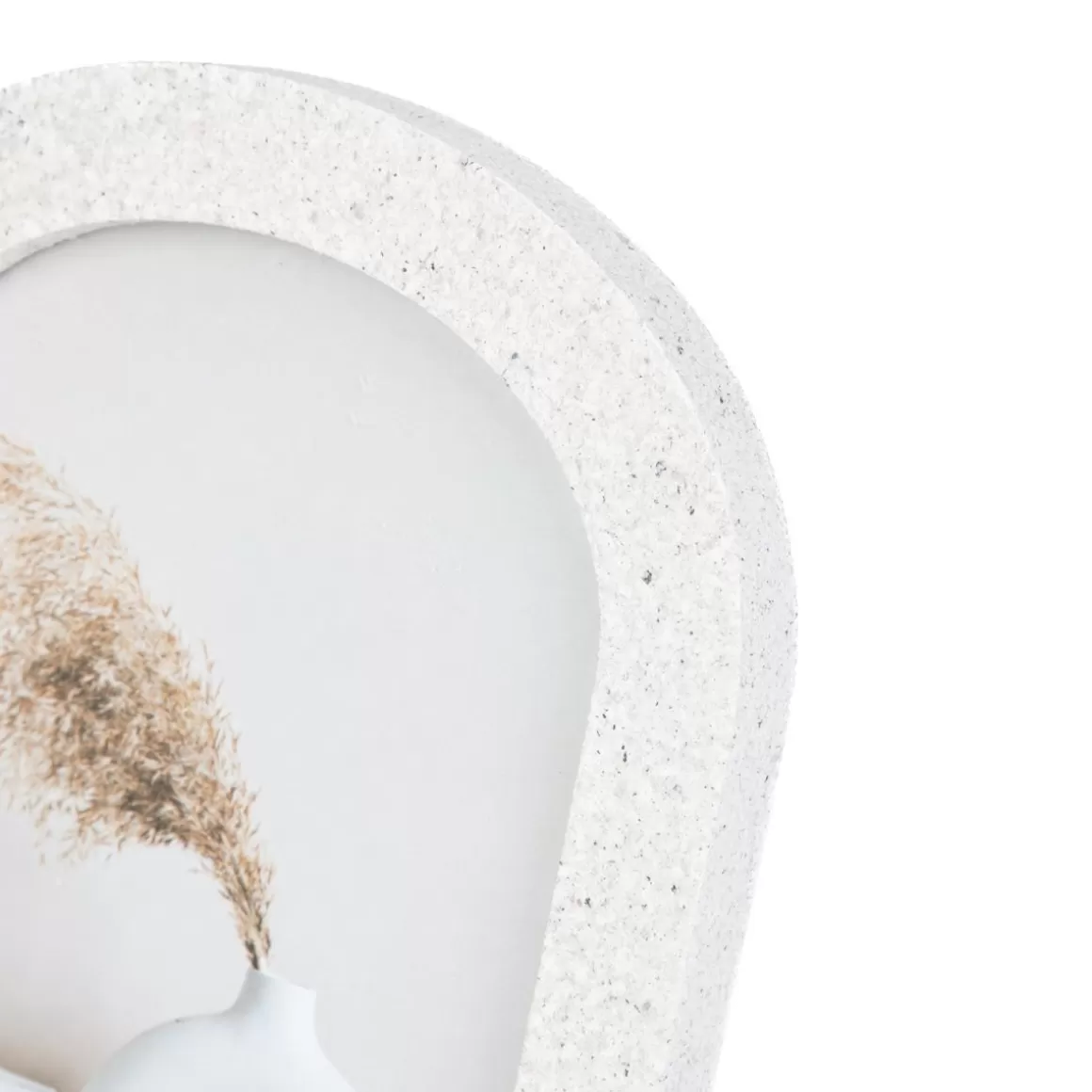 HOMLA Ramka Na Zdjecie Anga Polokragla Z Imitacji Betonu 13X18 Cm