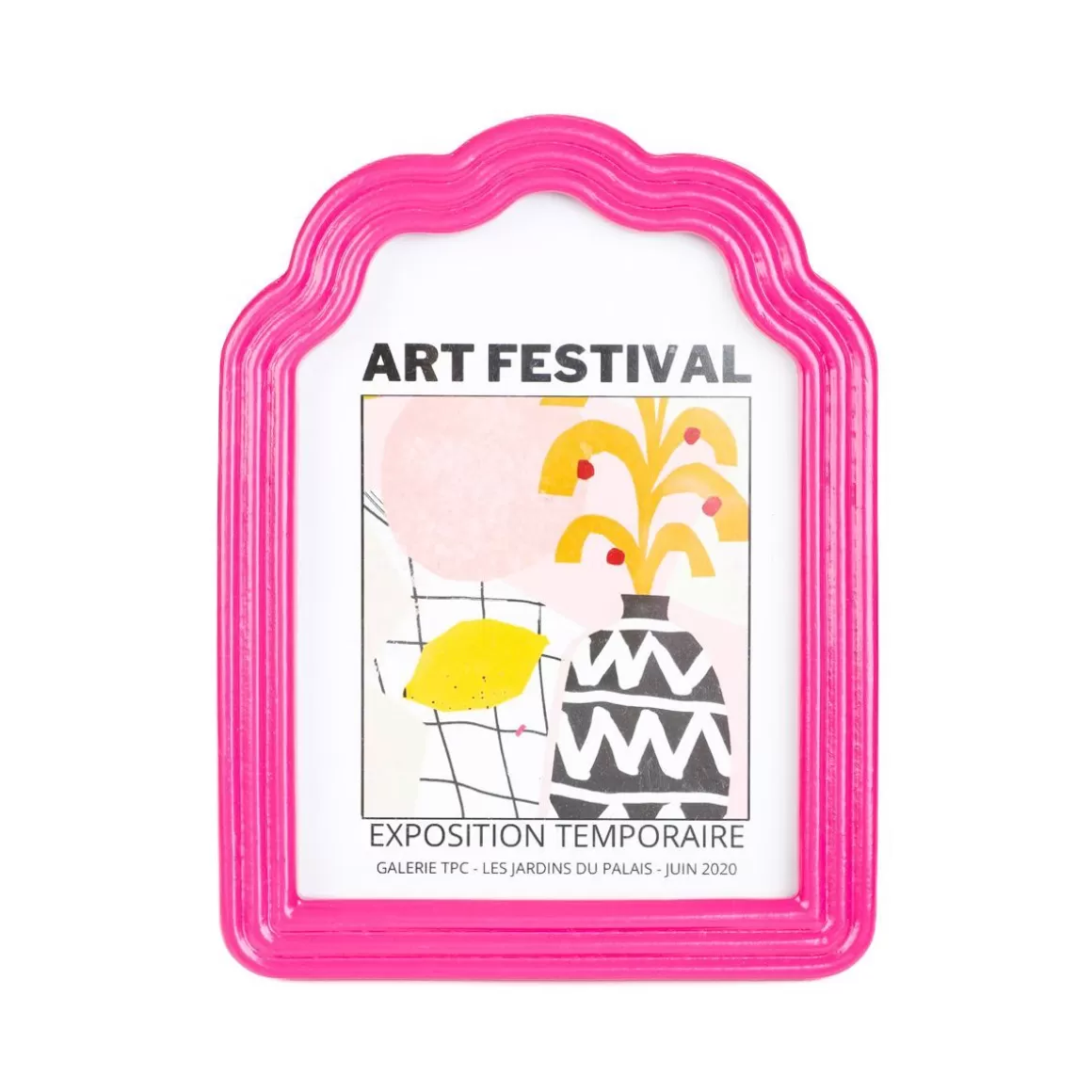 HOMLA Ramka Na Zdjecie Floral Aura Fuksjowa 13X18 Cm