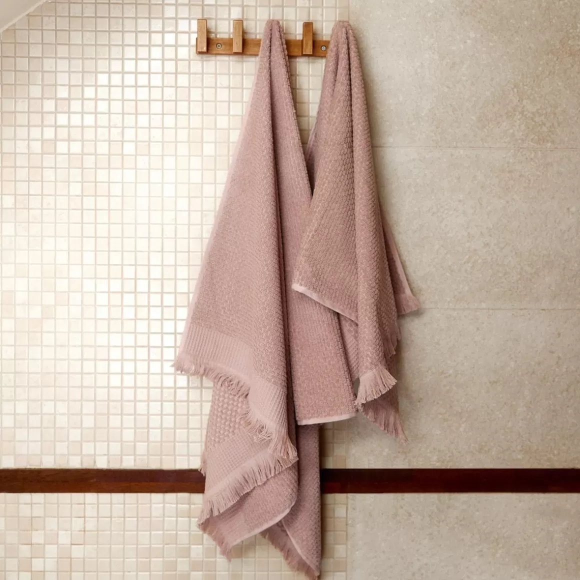 HOMLA Ręcznik Marin Dusty Rose 50X90Cm