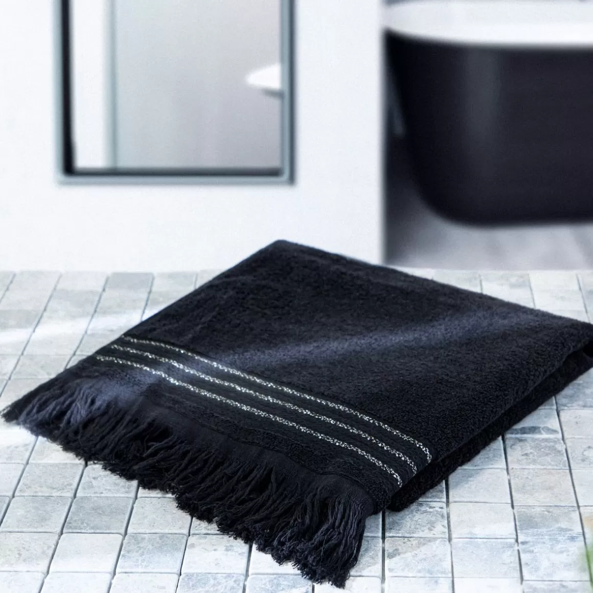 HOMLA Ręcznik Myfair Czarny 50X90Cm