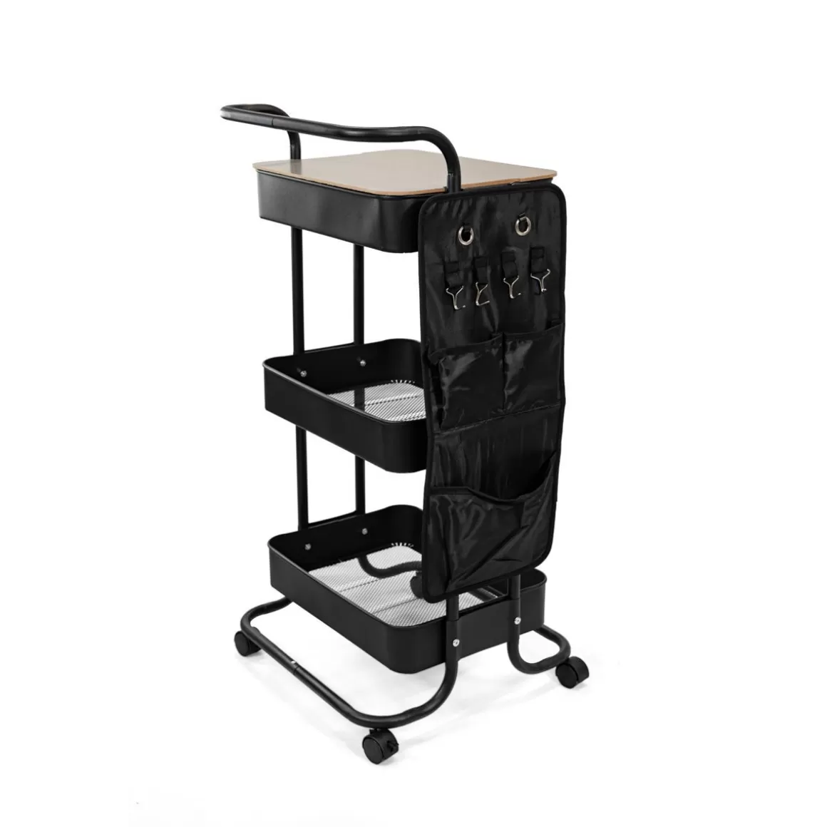 HOMLA Regal Na Kolkach Hylla Metalowy 90X43X42Cm