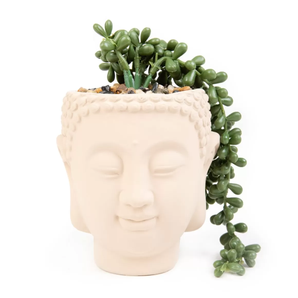 HOMLA Roslina Sztuczna Esin W Bezowej Donicy 13X12X19 Cm