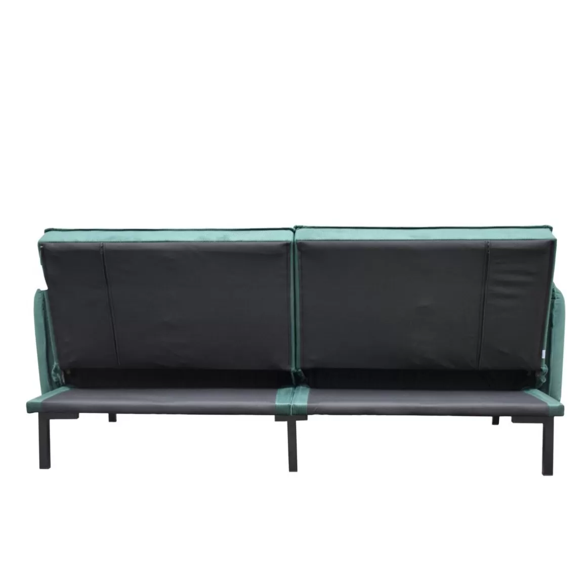 HOMLA Sofa Canto 3-Osobowa, Z Funkcja Spania, Welurowa Zielona 199X90X85 Cm