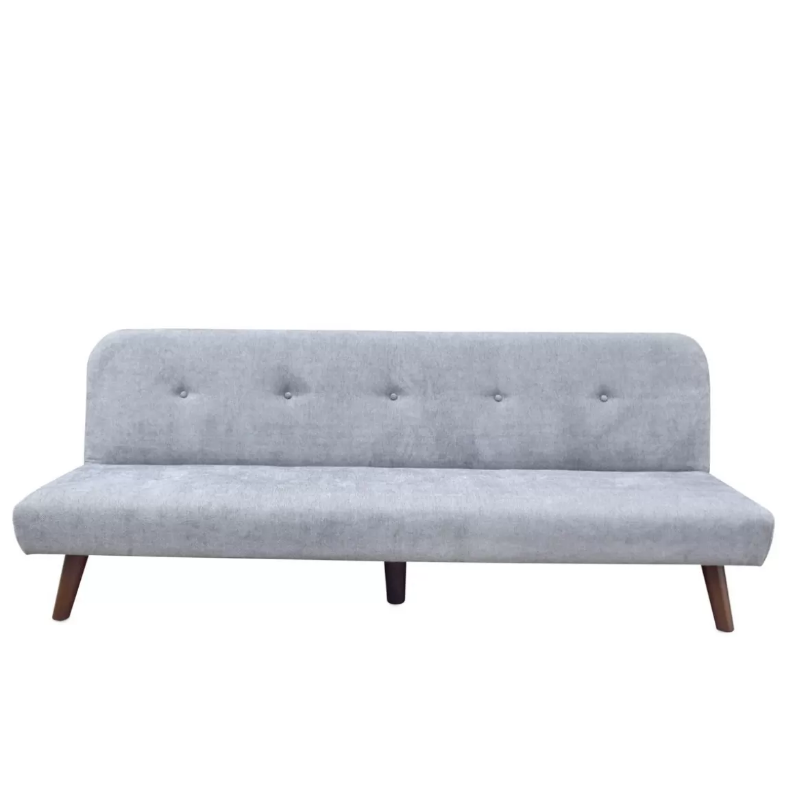 HOMLA Sofa Rinko Sofa 3-Osobowa, Z Funkcja Spania, Ciemnoszara 195X81X74 Cm