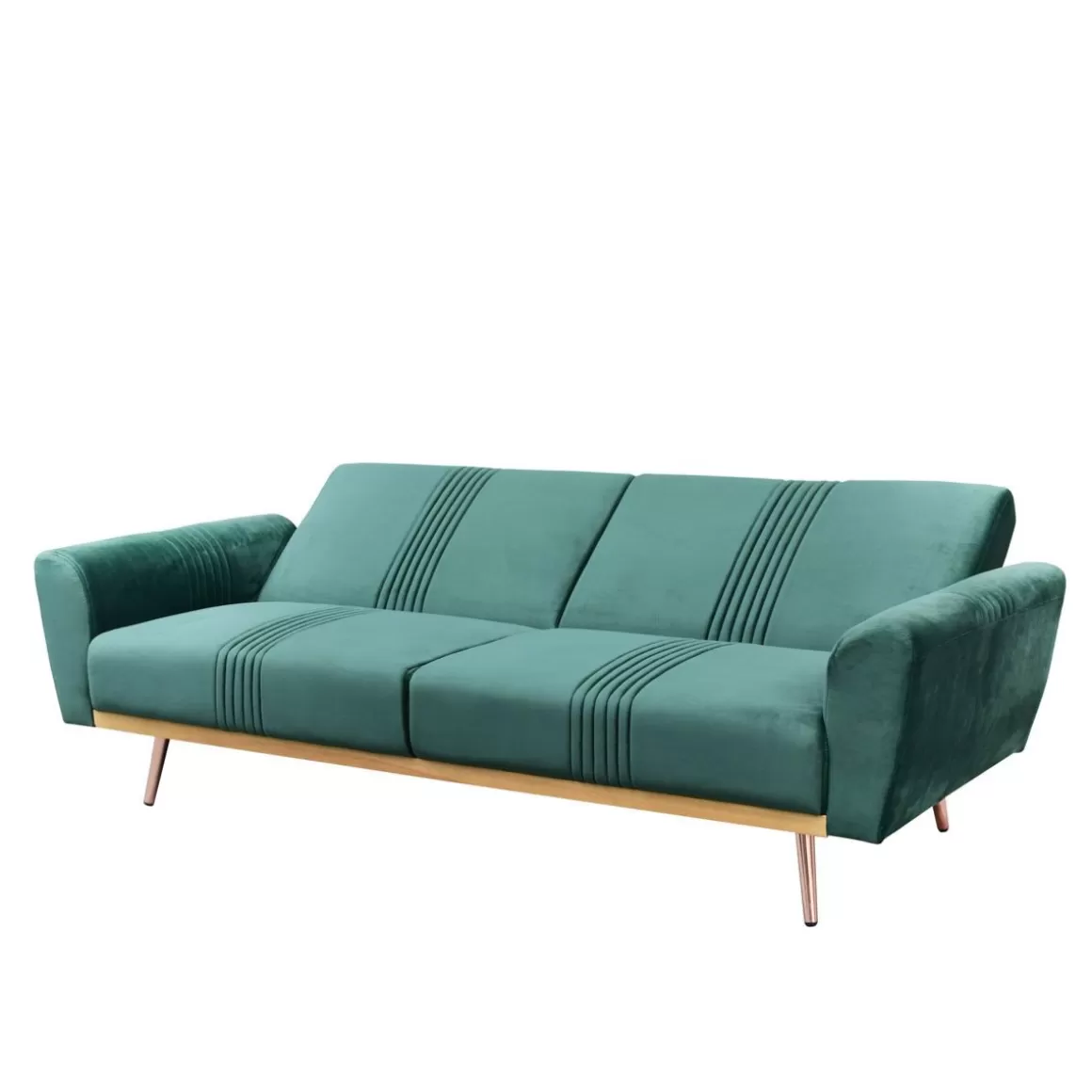 sofa_samtige_osobowa_z_funkcja_spania_welurowa_zielona_xx_cm_2.webp HOMLA Sofa Samtige 3-Osobowa, Z Funkcja Spania, Welurowa Zielona 212X84X86.5 Cm
