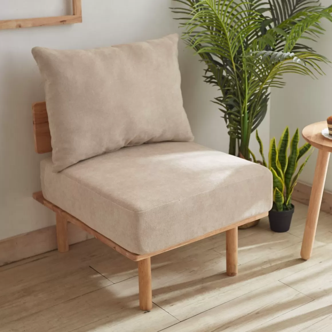 HOMLA Sofa Seri Modulowa Bezowa 60X74X86 Cm