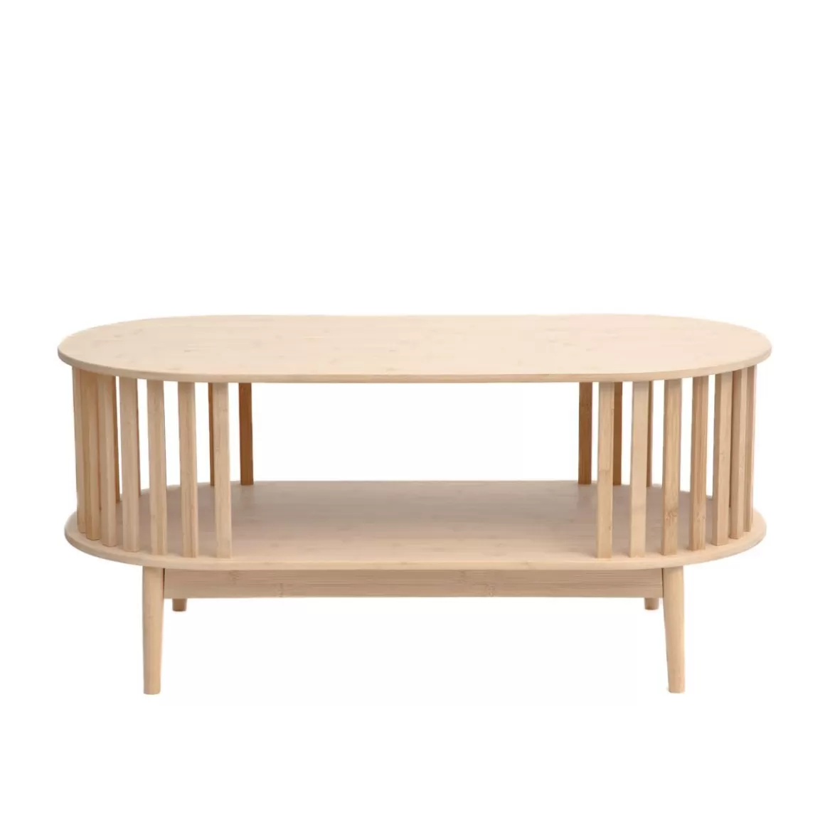 HOMLA Stolik Kawowy Lemn Drewniany 100X48X45 Cm