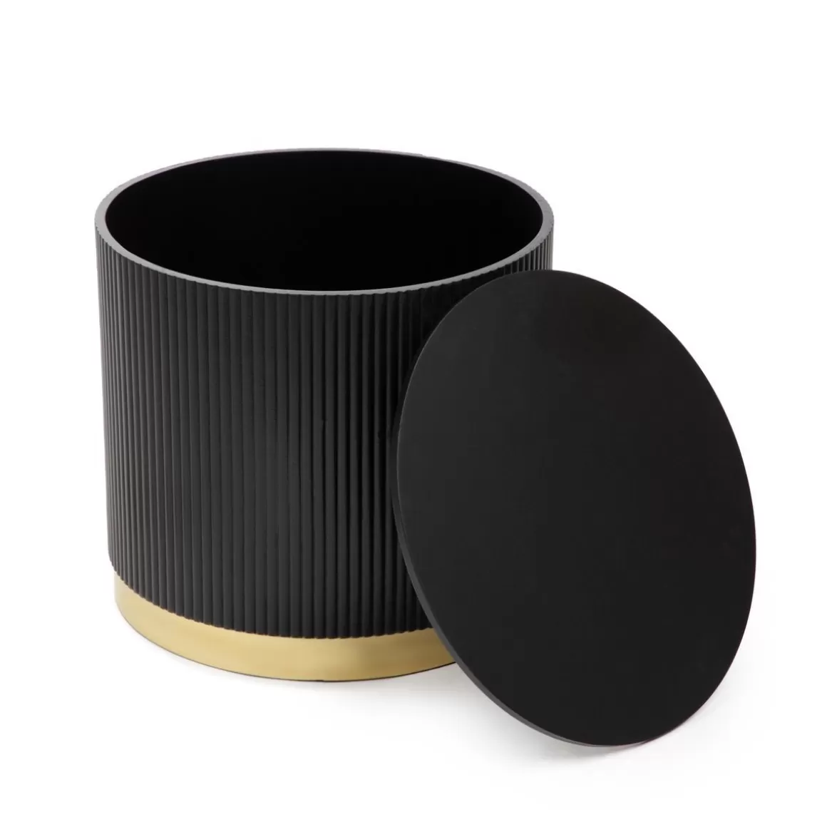 stolik_kawowy_tabi_matowy_czarny_x_cm_3.webp HOMLA Stolik Kawowy Tabi Matowy Czarny 40X36 Cm