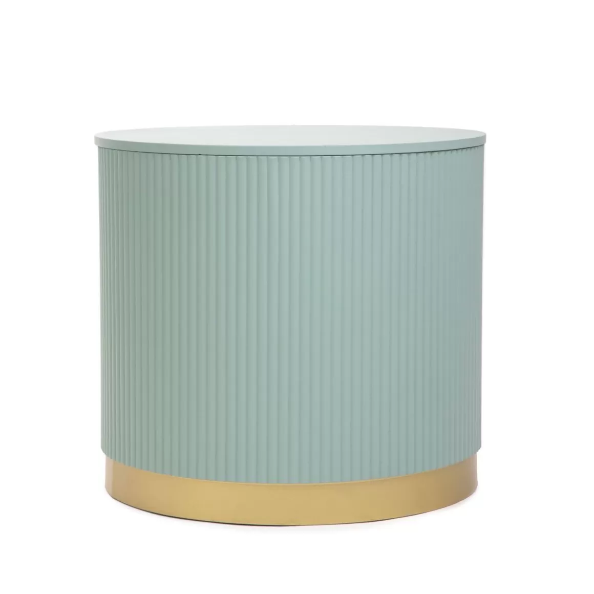 HOMLA Stolik Kawowy Tabi Matowy Pistacjowy 40X36 Cm