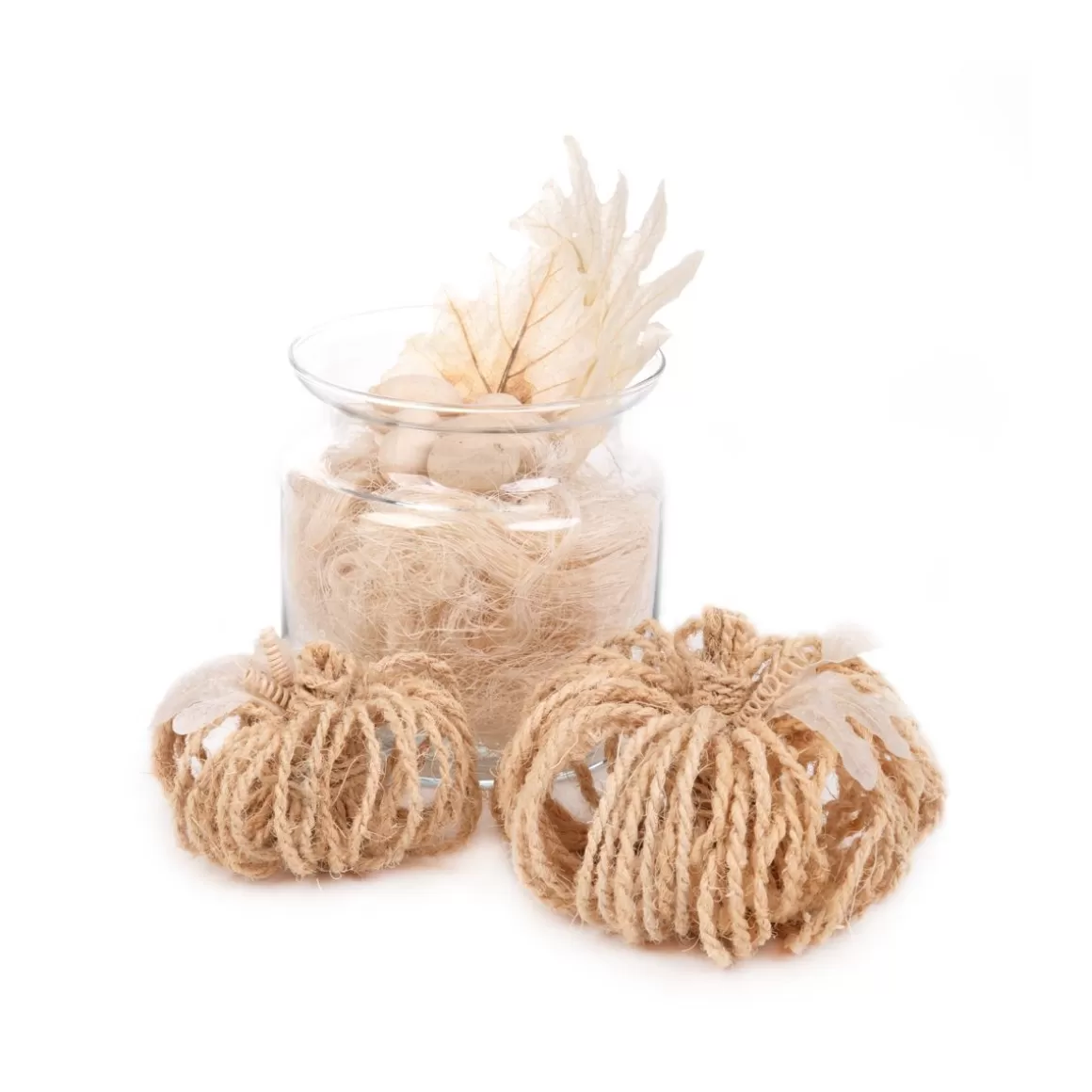 HOMLA Susz Dekoracyjny Roque Z Dyniami Z Wlokna Kokosowego 20X22 Cm