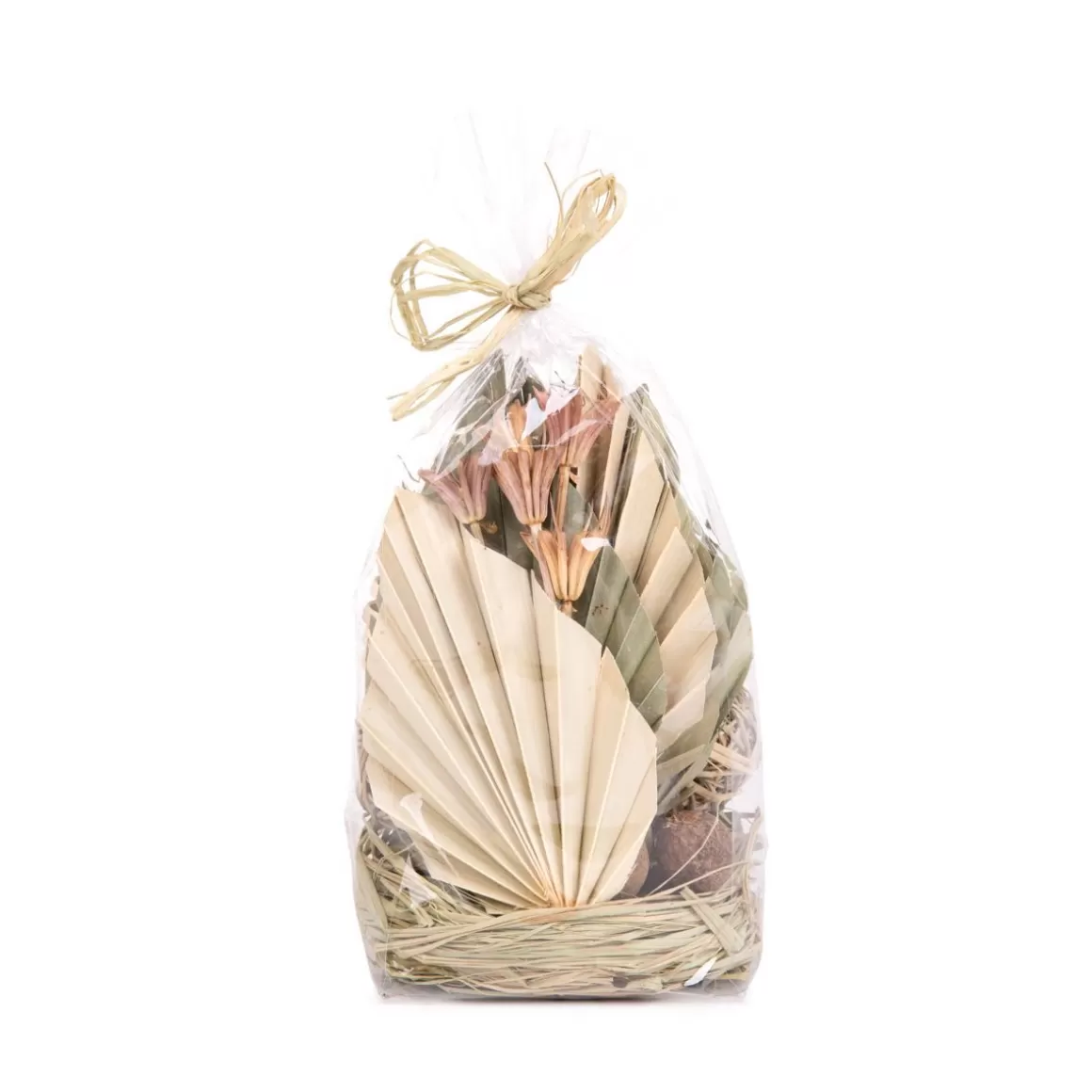 HOMLA Susz Dekoracyjny Roque Z Liscmi Palmy 14X24 Cm