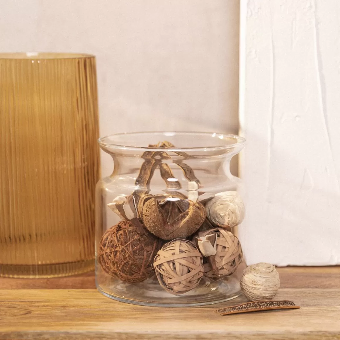 HOMLA Susz Dekoracyjny Roque Zapachowy Z Kulami 12X16 Cm