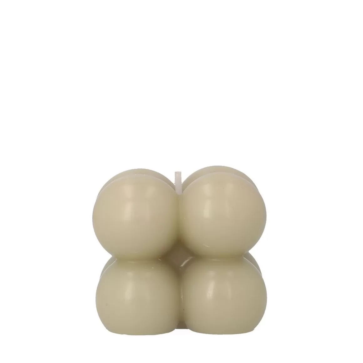 swieca_bubble_bezowa_xx_cm_5.webp HOMLA Swieca Bubble Bezowa 6X6X6 Cm