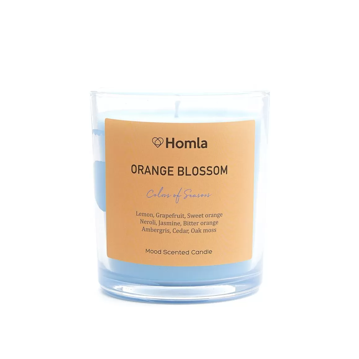 HOMLA Swieca Zapachowa Colors Of Seasons Orange Blossom 150 G