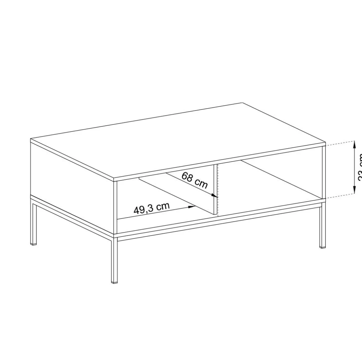 szafka_rtv_mono_bordowa_xx_cm_3.webp HOMLA Szafka Rtv Mono! Bordowa 103,5X46,2X68 Cm