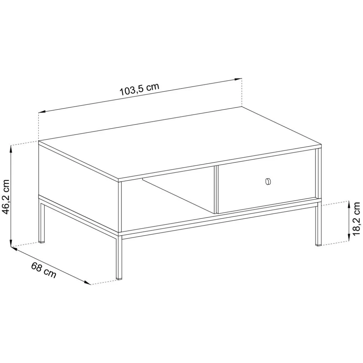 szafka_rtv_mono_bordowa_xx_cm_4.webp HOMLA Szafka Rtv Mono! Bordowa 103,5X46,2X68 Cm