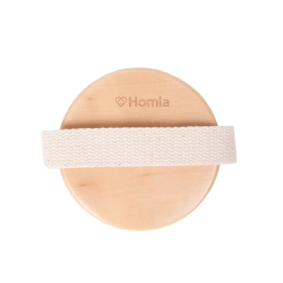 HOMLA Szczotka Serenity Z Naturalnym Wlosiem Do Masazu Na Sucho I Mokro 10X10X4 Cm