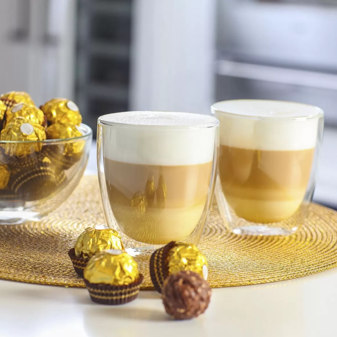 VIALLI DESIGN Szklanki Z Podwojna Scianka 2 Sztuki Amo 0,32 L Aw18 724144