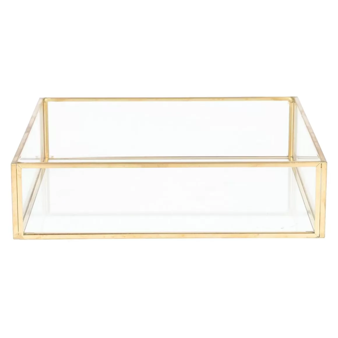 HOMLA Taca Grazia Ozdobna Zlota 18X18X4 Cm