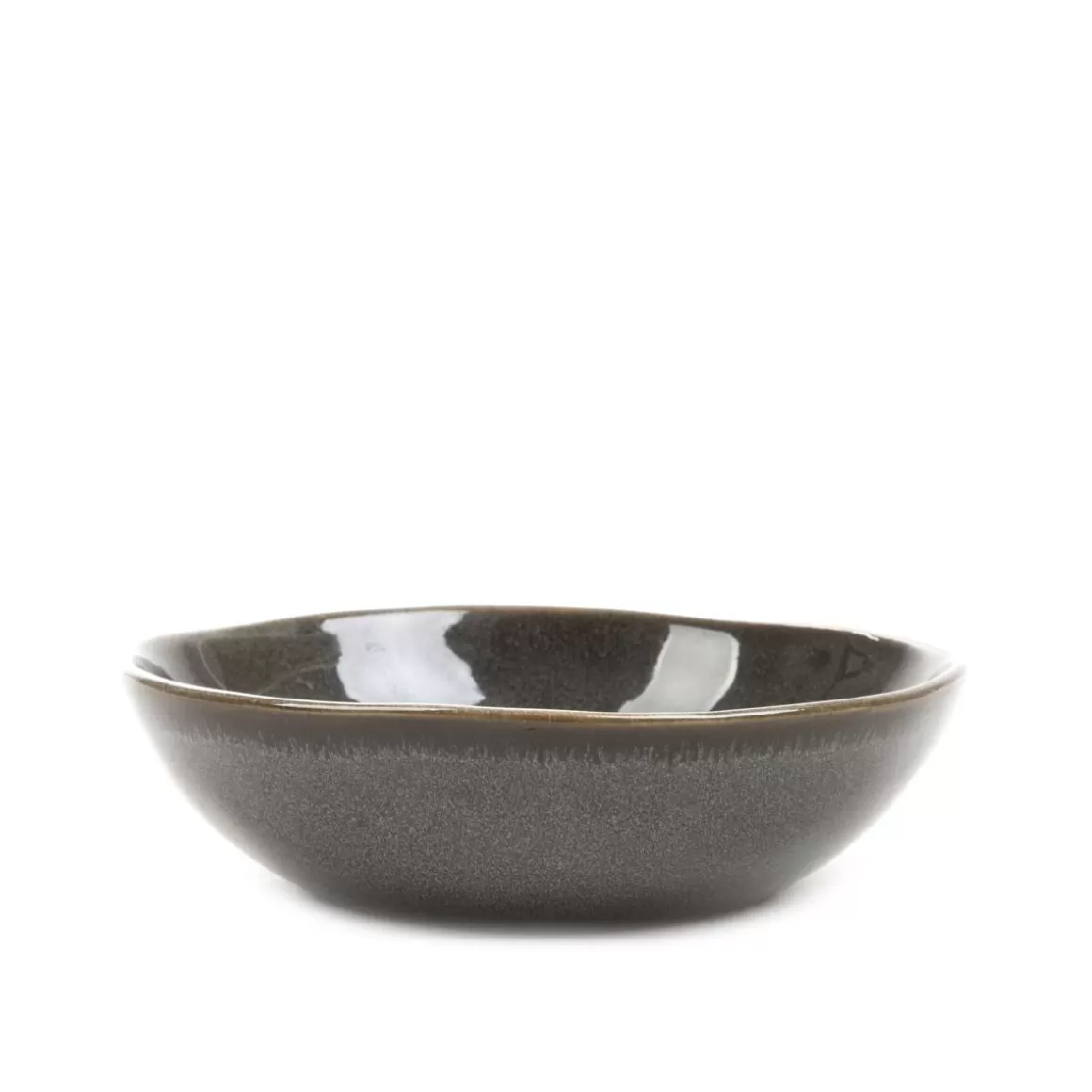 HOMLA Talerz Mystic Gleboki Szary 19 Cm