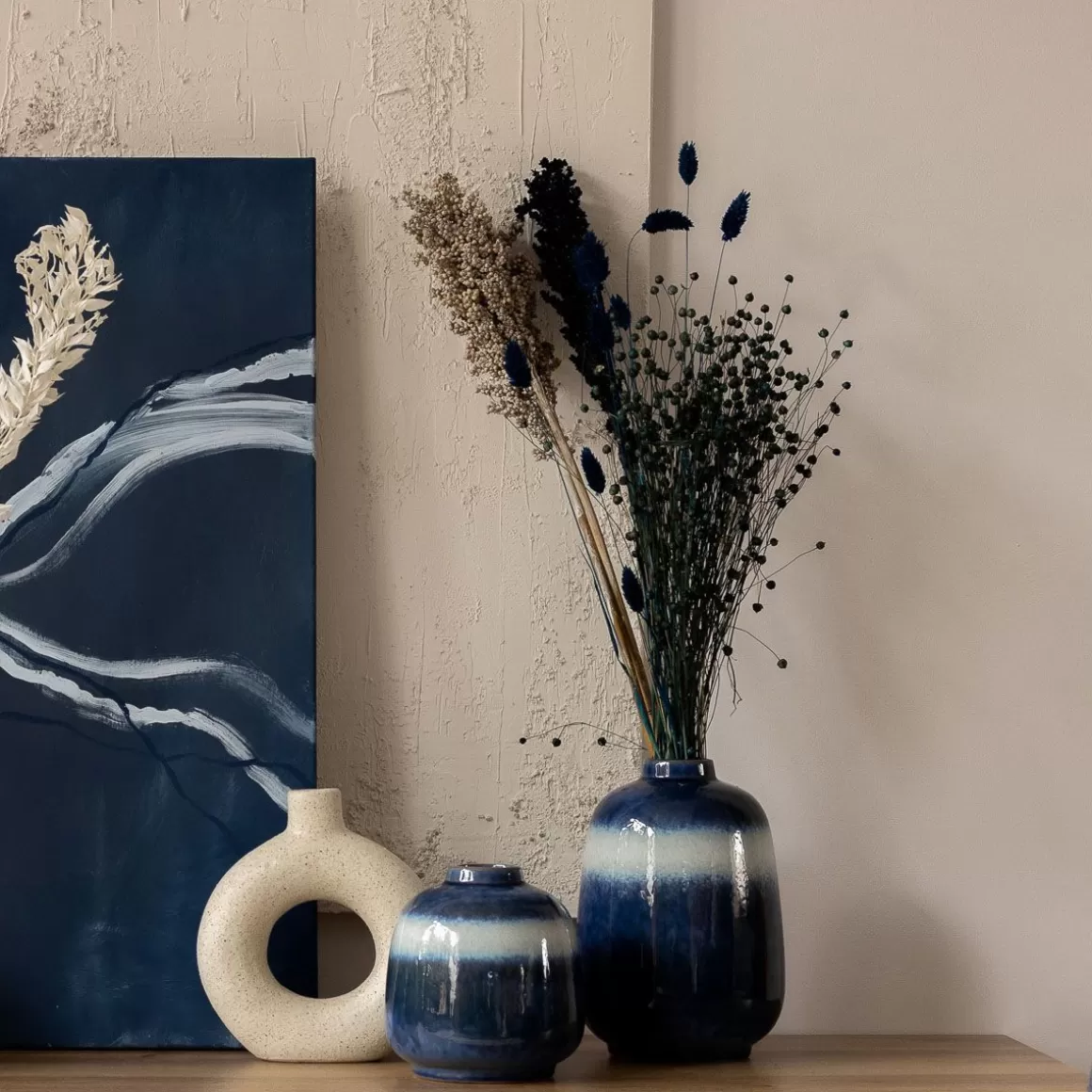 HOMLA Wazon Soleto Ceramiczny 15X5X22,4 Cm