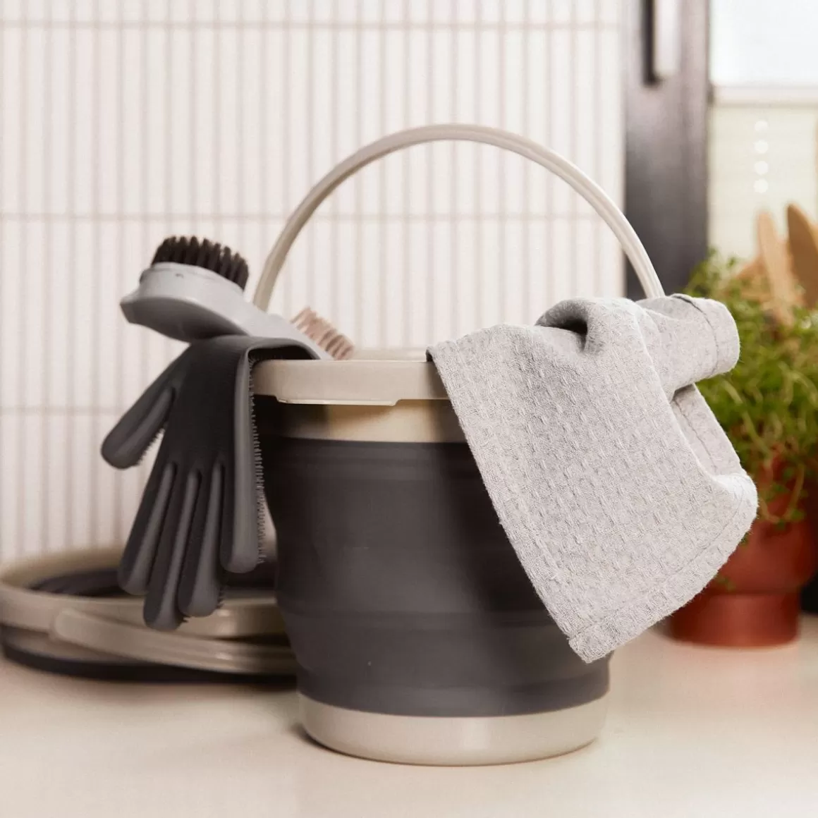 HOMLA Wiaderko Easy Clean Skladane Male 5 L