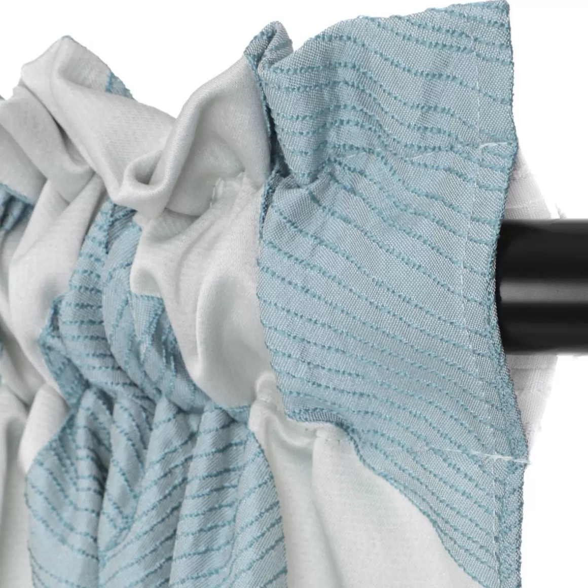 zaslona_daira_w_niebieskie_liscie_x_cm_2.webp HOMLA Zaslona Daira W Niebieskie Liscie 140X250 Cm