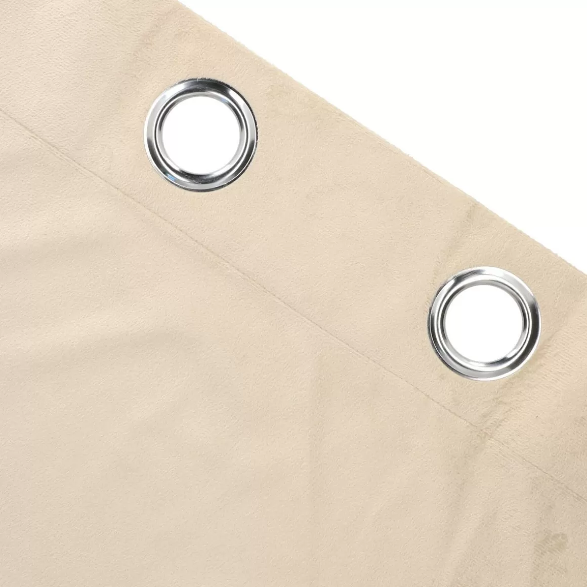 HOMLA Zaslona Patty Welwetowa Bezowa 140X250 Cm