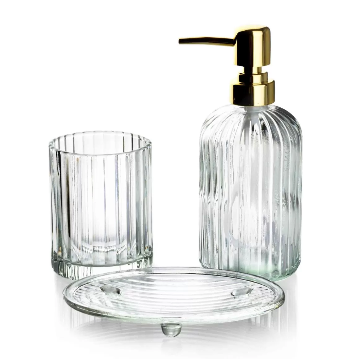 BATHLAB Zestaw Akcesoriow Lazienkowych Ari 3 El.