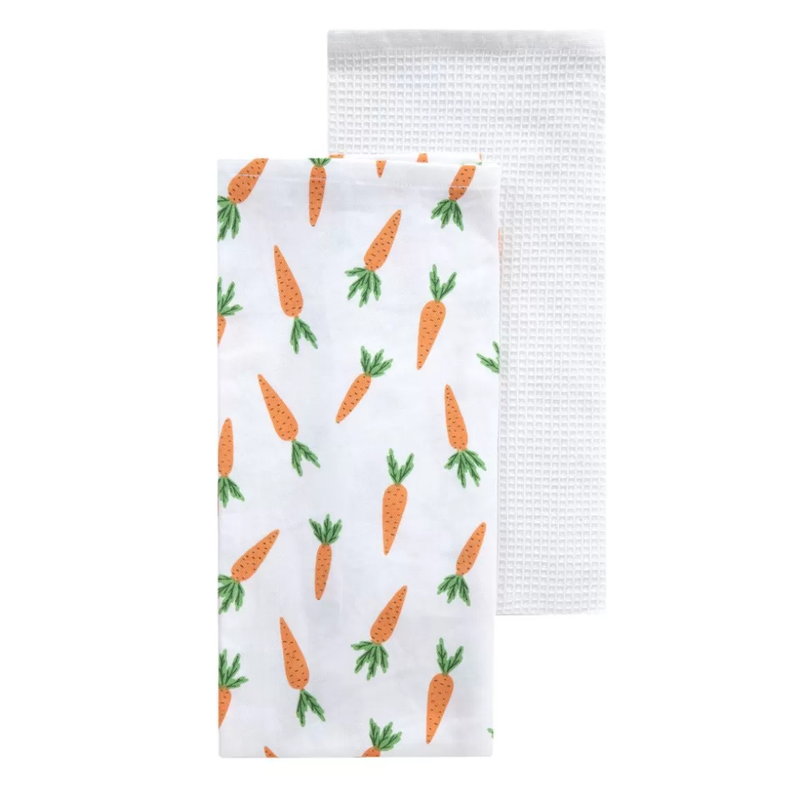 HOMLA Zestaw Scierek Kuchennych Carrot W Marchewki 2*45X65 Cm