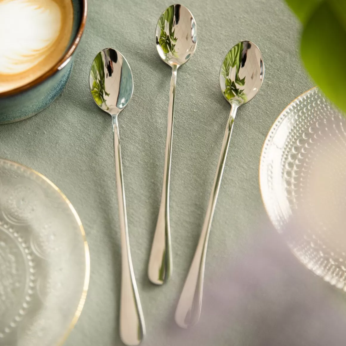 HOMLA Zestaw Stilo Lyzeczek Latte Ch 3 Szt.