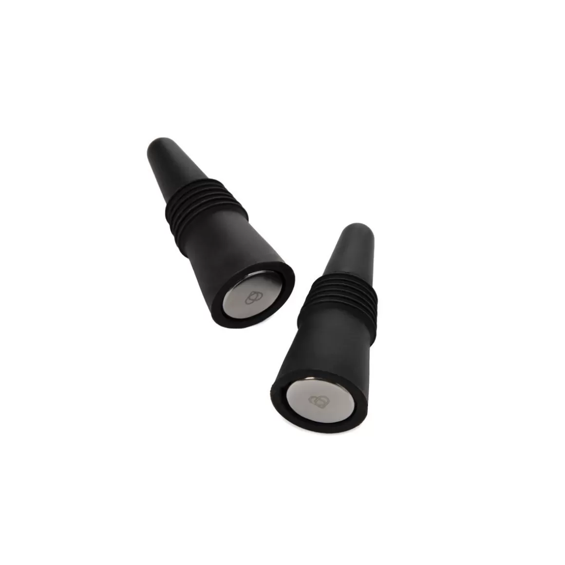 HOMLA Zestaw Zatyczek Alcole Do Wina Czarnych, 2 Szt. 6 Cm