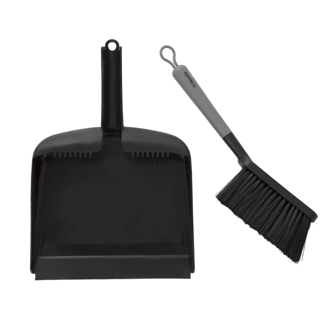 HOMLA Zmiotka Easy Clean Z Szufelka Szara 21X32 Cm